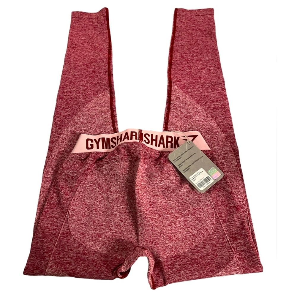 Gymshark flex leggings - beet marl/chalk pink - Picture 4 of 12